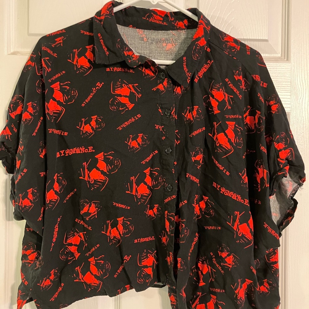 Black and Red My Chemical Romance Shirt